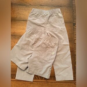 Magellan Outdoors Boys 3T Gray Water-Resistant Short and Pant Bundle Fish Hike